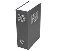 Prenota in Sicurezza con Pagine Vere, Cassetta di Sicurezza Per Libri con Combinazione, Cassaforte Per Contanti, Deposito Segreto Nascosto, Scatola Per Libri con Dizionario Falso(nero)