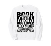 Prenota Mamma Amante del Cane Notti Tranquille Libri E Cani Felpa