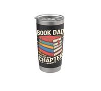 Prenota Papà Solo un altro capitolo Always Reader Bicchiere termico in acciaio inox doppia parete