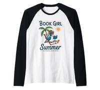 Prenota Ragazza Estate Immergiti In Un Buon Libro Maglia con Maniche Raglan