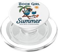 Prenota Ragazza Estate Immergiti In Un Buon Libro PopSockets PopGrip per MagSafe
