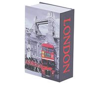 Prenota sicuro con chiusura a combinazione, scatola di stoccaggio sicura a libro a diversion, sicura nascosta portatile con blocco codice scatola per soldi dizionari, sicura per importanti gioielli