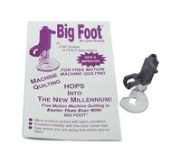 Prensatelas Little Foot de movimiento libre con ca a Big Foot Low