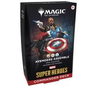 PREORDER - Marvel Super Heroes Deck Commander AVENGERS ASSEMBLE Eng