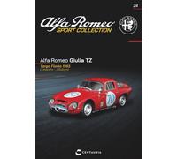 PREORDER NEW IXO 1:43 ALFA ROMEO Giulia TZ - Targa Florio - 1965 +BOX +Magazine
