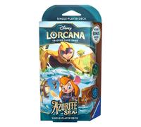 PREORDINE 27/11/24 Disney Lorcana - Starter Deck Smeraldo Zaffiro Mare Azzurrite