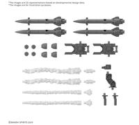 30MM 1/144 OP PRT SET 21 MULTI MISSILE 1 Model Kit Bandai Model Kit Gunpla