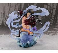 PREORDINE Bandai One Piece Figuarts ZERO Monkey D. Luffy GEAR 4 Onigashima 18 cm