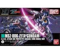 HGUC MSZ-006 ZETA GUNDAM - BANDAI 5055611 gunpla model kit Hg High Grade 1/144