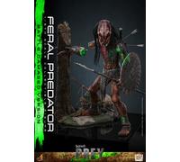 PREORDINE Prey 1/6 Feral Predator (Battle Damaged Version) 37 cm Hot Toys TMS173
