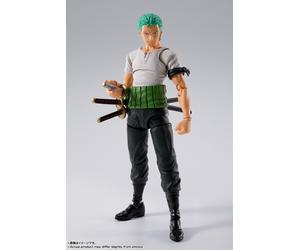 PREORDINE - S.H.Figuarts One Piece Roronoa Zoro Romance Dawn Bandai Tamashii