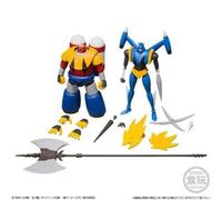 Super Minipla VOL.3 Getter Liger & Getter Poseidon in BROWN Box Set Robot Bandai