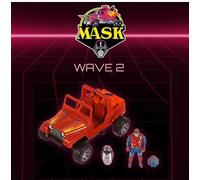 PREORDINE The Loyal Subjects M.A.S.K. Wave 2 Vehicle Gator with Dusty Hayes