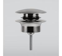 preotec valvola di scarico bloccabile per sifone salvaspazio piatto, PR2200MB, Universal metallic spazzolato [Rubinetteria Bagno > Sistemi di Scarico]