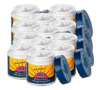 PREP 12x Crema Dermoprotettiva Multifunzione per Pelle Irritata e Arrossata Contro Punture di Insetto Stanchezza dei Piedi e Arrossamenti da Sole Sollievo Rasatura - 12 Barattoli da 75ml