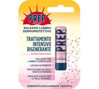 Balsamo Labbra Burrocacao Dermoprotettivo Con Acido Ialuronico Prep Stick 3pz