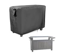 Prep - Copertura per tavolo Keter Unity XL, 420D da 140 x 61 x 81 cm, per carrelli da lavoro in acciaio inossidabile, barbecue, impermeabile, antipolvere e resistente ai raggi UV