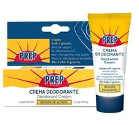 Prep, Crema Deodorante, Antitraspirante, Protezione 48h, per Pelli Sensibili, Senza Alcol, Coloranti e Conservanti, Pacco da 4 x 35 ml
