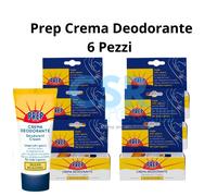 Prep Crema Deodorante 35ml Freschezza e Protezione per Pelli Sensibili 6 pezzi
