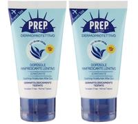 PREP, Doposole Rinfrescante Lenitivo, Sollievo Immediato, Travel Size Doposole, Dermatologicamente testato, Formato 50 Ml (Confezione da 2)