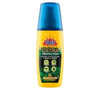 Prep, Lozione Repellente Extra Protection, Spray Multinsetto Antipuntura Dermoprotettiva, Protegge Fino a 8 Ore da Zanzare Comuni, Tigre, Tropicali e Zecche, con Principio Attivo Innovativo, 100 ml