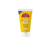 PREP, Latte Solare Dermoprotettivo SPF 50, Protezione Solare Raggi UVA e UVB, Senza Parabeni, Travel Size Formato 50 ml