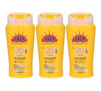 PREP® Latte Solare Dermoprotettivo SPF20 3x200 ml Latte