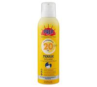 Prep, Mousse Solare Dermoprotettiva SPF20, Protezione Solare Spray, Formula Arricchita con Vitamina E, Antiossidante, Protegge la Pelle dai Raggi UVA-UVB, Facile da Applicare, 200 ml
