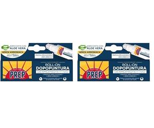 Prep, Penna Roll-On Dopopuntura, Azione Lenitiva e Idratante, Dona Sollievo Immediato dal Prurito per Puntura di Zanzara, Formula Anti-Prurito (Confezione da 2)