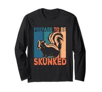 Prepara To-Be Skunked Cribbage Player Vintage Maglia a Manica