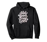Prepara Una Birra Just Good Brew Felpa con Cappuccio