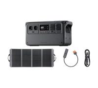 （Preparare autonomamente l'adattatore MPPT）Stazione di alimentazione portatile DJI Power 1000, 1024 Wh generatore solare con 1×pannello 120W, 1 SDC (12V/24V), per campeggio, ricarica rapida 70 min.