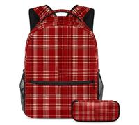 Preparatevi per il ritorno a scuola con il nostro set zaino e astuccio per ragazzi, ragazze e adolescenti, rosa gialla e nera, Multicolore#08, B：29.4x20x40cm P：19x7.5x3.8cm, Zaini Daypack
