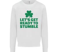 Preparati A Inciampare Felpa Uomo St. Patrick's Day