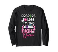 Preparati a Perdere in The Game Night Queen Maglia a Manica
