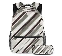 Preparati al successo con il nostro set di 2 zaini per bambini, perfetto per ragazzi e ragazze, dotato di uno zaino e un astuccio di grande capacità, rosa gialla e nera, Multicolore#06,