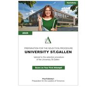 Preparation Selection Procedure University of St. Gallen: Theory, tasks & interview questions tailored for HSG (PlanToDelta)