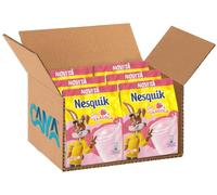 Preparato al gusto FRAGOLA per Bevanda Solubile gusto Fragola Sacchetto per nesquik 350g [BOX 6 Confezioni]