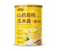 Preparato Igname Kudzu e Mais 500 g, Polvere Istantanea di Mais con Igname & Radice di Kudzu, Consistenza Cremosa