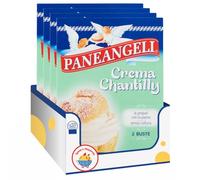 Preparato per Crema Chantilly - 80 g (2 x 40 g) - Miscela per Dessert e Dolci - Variazioni 4/8/12 Pezzi (4 PEZZI)