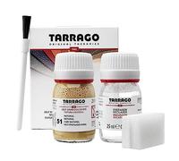 Preparatore e Tintore di Scarpe e Cuoio | Pelle Naturale e Sintetica | Con Pennello e Spugna Applicatore ((51) Cuoio Naturale)