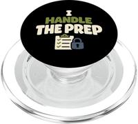 Preparazione familiare pianificatore di emergenza Prepper Identità Calma PopSockets PopGrip per MagSafe