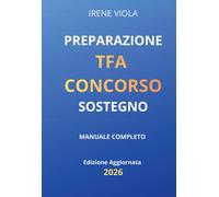 Preparazione TFA Concorso sostegno manuale completo edizione aggiornata 2026