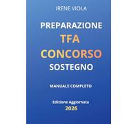 Preparazione TFA Concorso sostegno manuale completo edizione aggiornata 2026