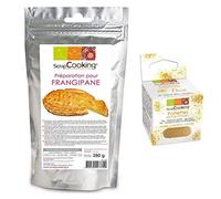 Preparazione torta frangipane 280 g + Glitter alimentare oro