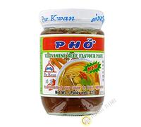 Preparazione zuppa Pho manzo POR KWAN 227g Thailandia - Set di 3 pezzi
