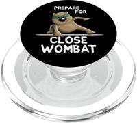 Prepare For Close Wombat Supereroe Marsupiale Ninja PopSockets PopGrip per MagSafe