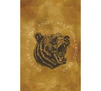 Prepare for the Angry West Hollywood Bear Joke Book: 6" x 9" Comedy Open Mic notebook - 160 pages (30 pages of blank idea maps & 130 blank dotted pages)