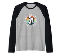 Prepare To Be Skunked Divertente Retro Vintage Cribbage Maglia con Maniche Raglan