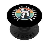 Prepare To Be Skunked Divertente Retro Vintage Cribbage PopSockets PopGrip Adesivo